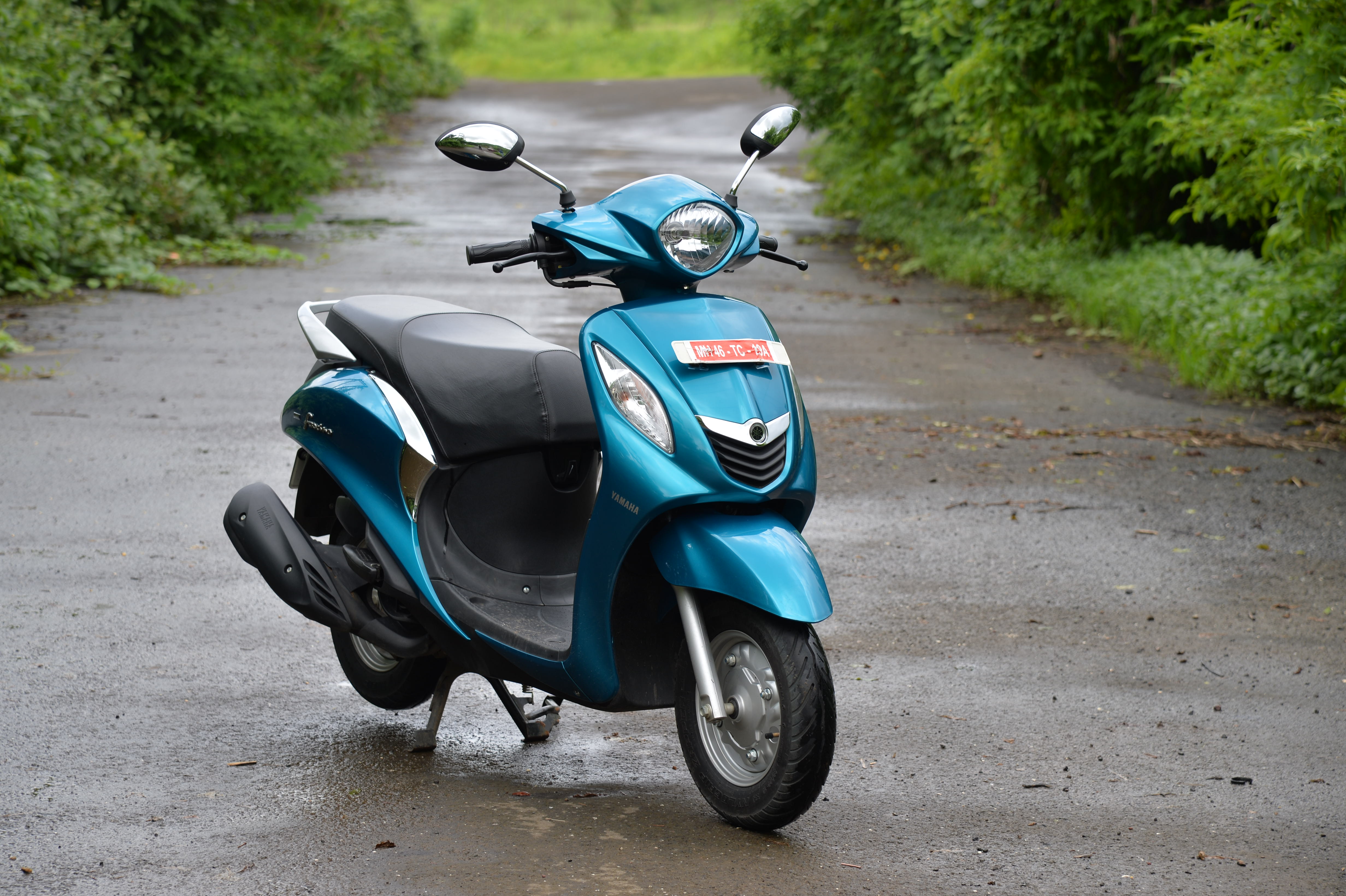 yamaha fascino front mudguard