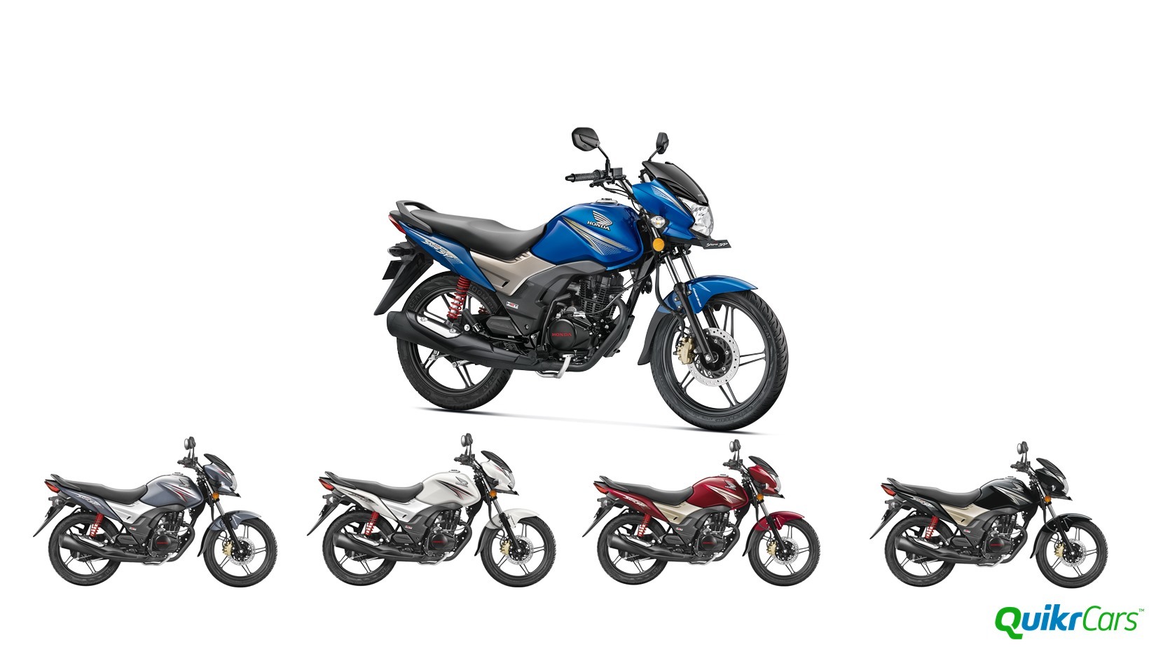 Honda CB Shine SP colour options