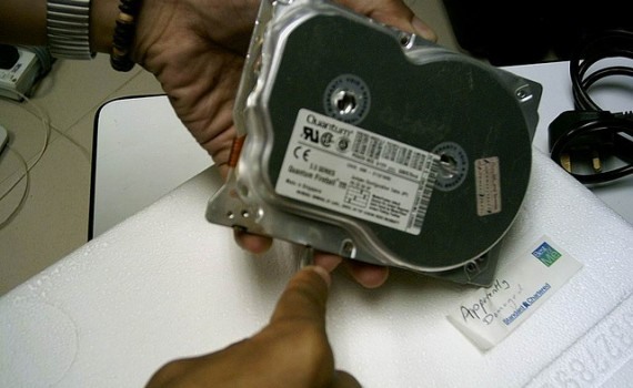 Buy second hand hard disks