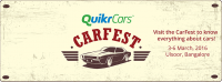 Green Light For Quikr CarFest – Mark Your Calendars, People!
